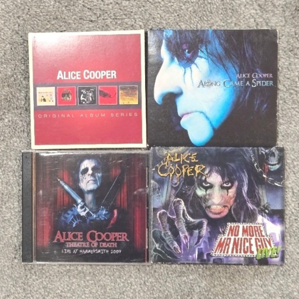 Alice Cooper 4-Release CD & DVD Collection